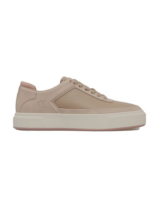 CALVIN KLEIN Leather and Suede Sneakers CALVIN KLEIN | YW0YW019870IA